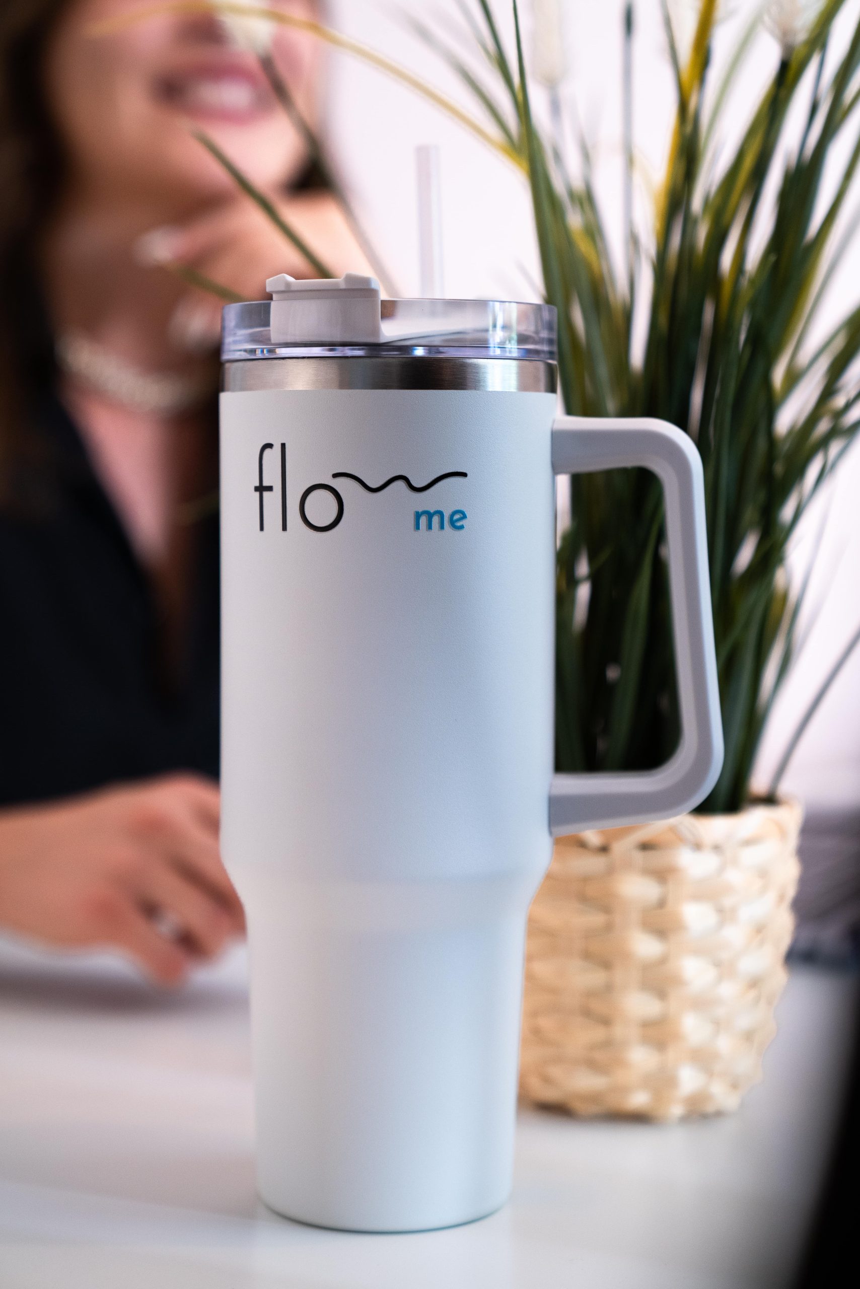 Cup thermos blanche Flow Me
